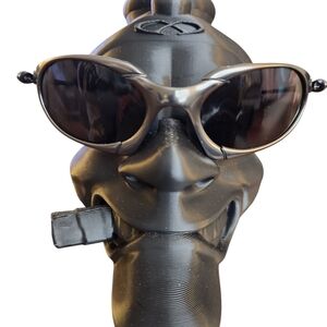 Oakley Romeo 1 Polarized Men's Sunglasses Black Lenses